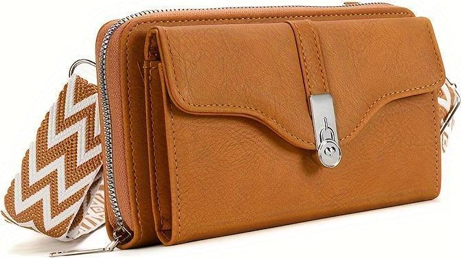 Image du produit Only-Bags.Store Sac à bandoulière classique minimaliste, sac à bandoulière tendance avec motif géométrique et