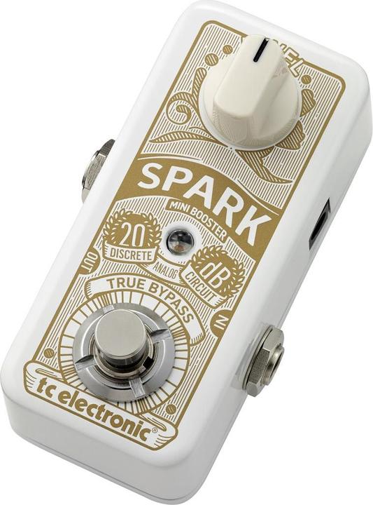Produktbild TC Electronic Spark Mini Effektpedal Weiss