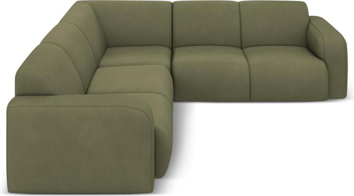 Actual product image Micadoni Symmetrical Corner Sofa, "Molino", 5 Seats, 252x252x75 Made in Europe (Corner sofa)
