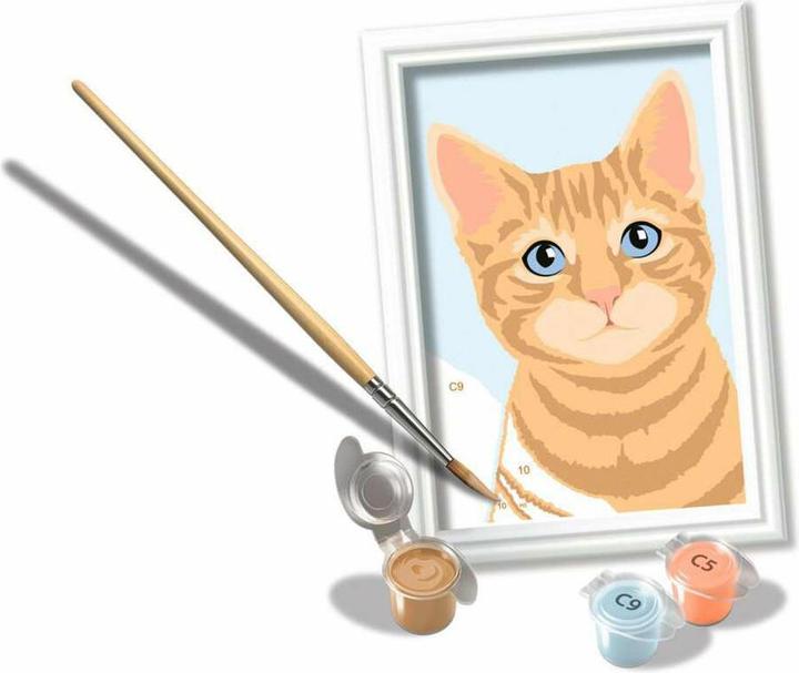 Produktbild Ravensburger Malen nach Zahlen 23756 - Niedliche Katze - Kinder ab 7 Jahren