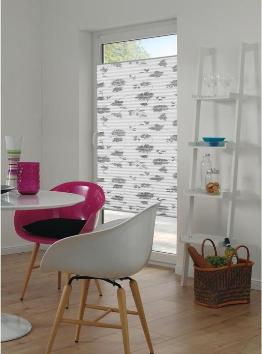 Produktbild Gardinia Plissee Concept zum Klemmen Flowers and Plants Blüte (70 x 130 cm)