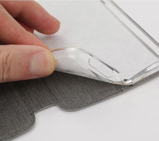 Produktbild MU Classic Leder Bookcover Hülle (OnePlus 5T)