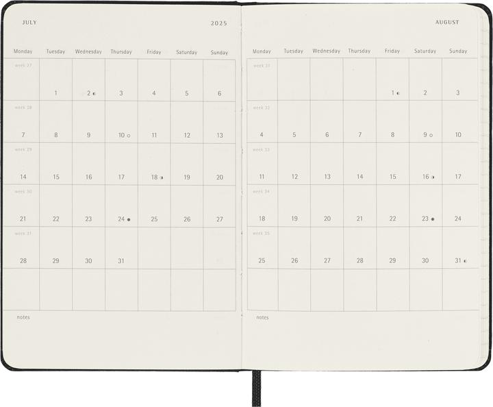 Image du produit Moleskine Agenda de poche Daily (A6, De poche, Anglais)
