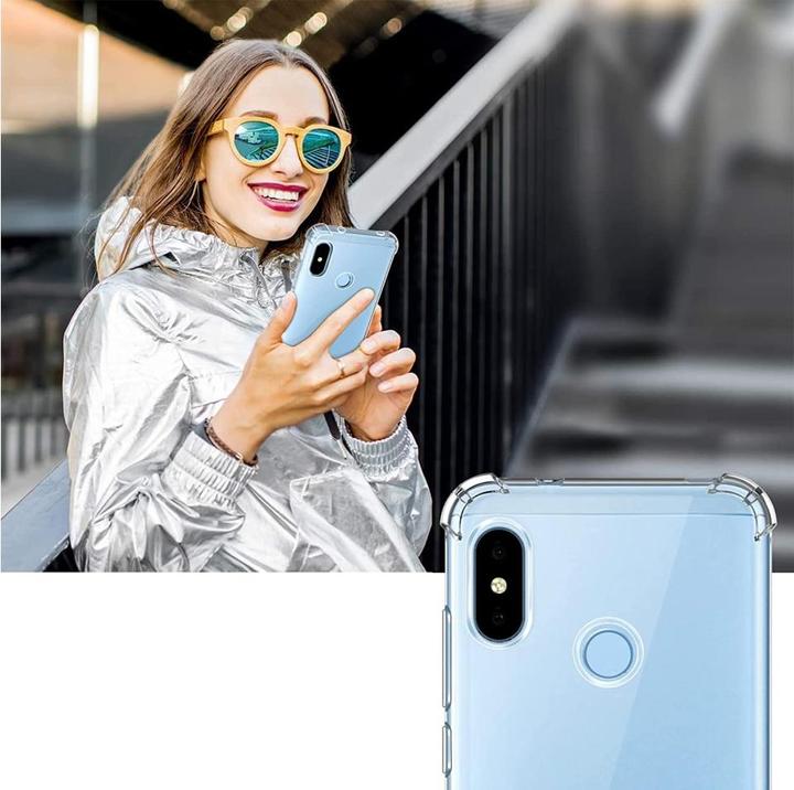 Immagine prodotto Screenguard Xiaomi Mi A2 Lite Custodia Crystal Soft Airbag Bumper (Mi A2 lite)