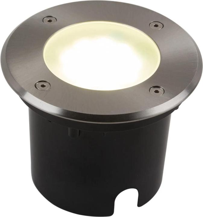 Image du produit Heitronic Spot LED encastré de sol Messina 9W 3000K IP65 550lm 90 (550 lm, IP65)