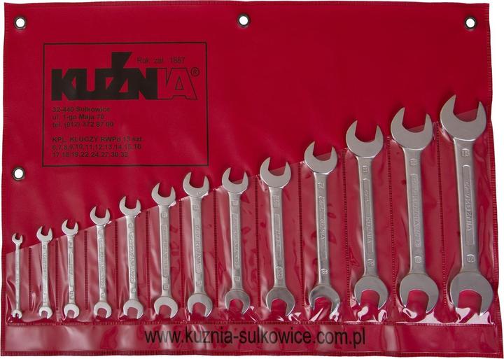Kuźnia Sułkowice flat spanner set 6-32mm 13pcs (1-131-91-113) (31 mm, 27 mm, 24 mm, 26 mm, 20 mm, 22 mm, 18 mm, 8 mm, 9 mm, 30 mm, 17 mm, 13 mm, 14 mm, 19 mm, 21 mm, 16 mm, 23 mm, 15 mm, 7 mm, 28 mm, 25 mm, 32 mm, 12 mm, 29 mm, 6 mm, 10 mm, 11 mm)