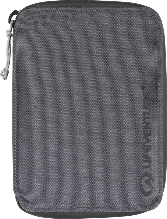 Lifeventure Mini portafoglio da viaggio RFID, riciclato, grigio