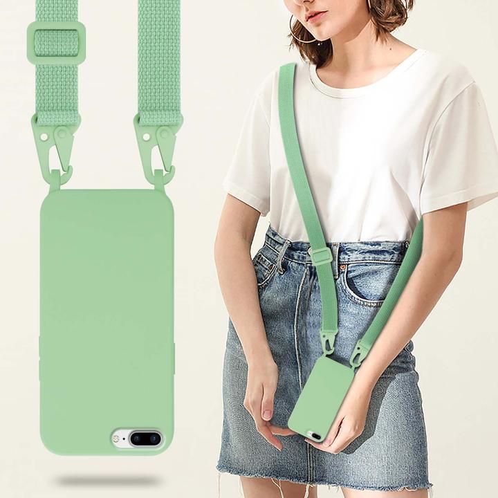 Produktbild Cadorabo TPU Cover Handy Kette Liquid (Apple iPhone 7 Plus, Apple iPhone 7s Plus)