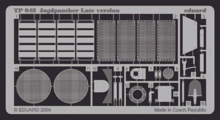 Actual product image Eduard Hunting panther late vers.