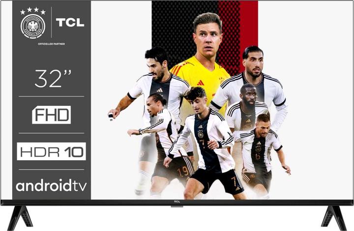 Produktbild TCL 32S5403A Full-HD HDR AndroidTV 80 cm (32") (32", LED, HD ready, 2023)