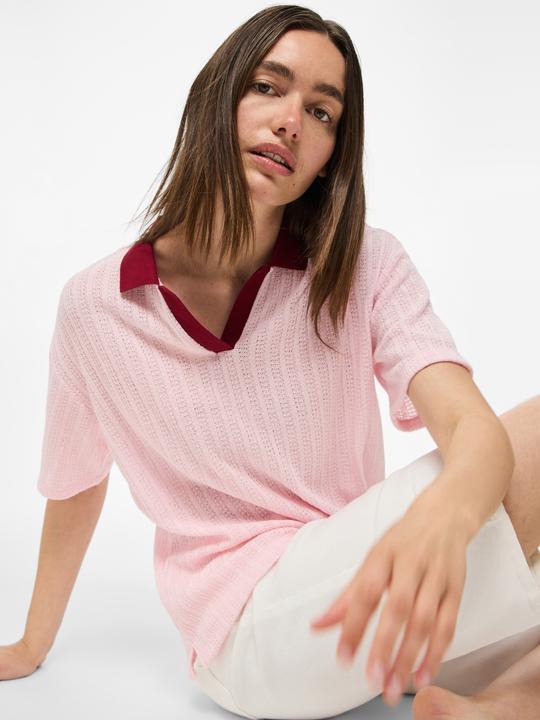 Produktbild Pieces PCALYSIA OVERSIZED KURZARM Polo shirt (XL)
