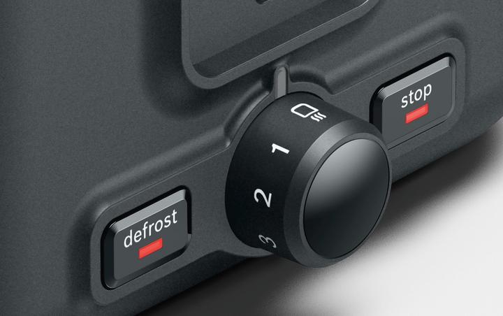 Actual product image Bosch Hausgeräte TAT3P424 toaster 2 slice(s) Black, Red