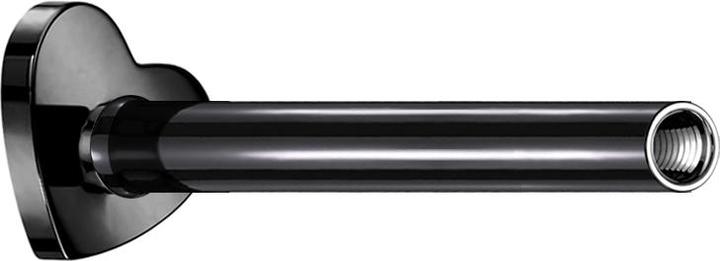 Produktbild Star Piercing Micro Labret-Stab Herz schwarz mit 0.8 mm Innengewinde (ohne Messing, Titan G23)