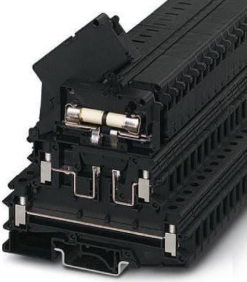 Produktbild Phoenix Contact Sicherungsklemme UKK 5-HESILED 24 (5X20) Schwarz 50 St.
