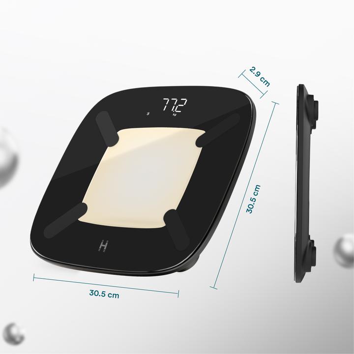 Produktbild Homedics SCL-B200-BK3R GLO Body Analyser Bath Scale (180 kg)