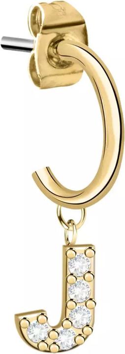 La Petite Story Exigo Letter J Ohrstecker (Messing)
