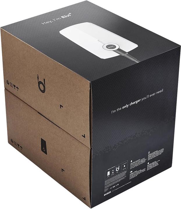 Image du produit EVBox Elvi (Type 2, 11 kW, 16 A, Câblé en dur)