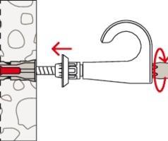 Actual product image Fischer Fisc EasyHook Angle DuoPower 8x40 (25 pcs.)
