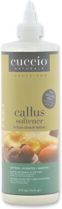 Produktbild Cuccio Naturale Pedicure Callus Softner Artisan Shea & Vetiver (Fussdeodorant & -puder, 472 ml)