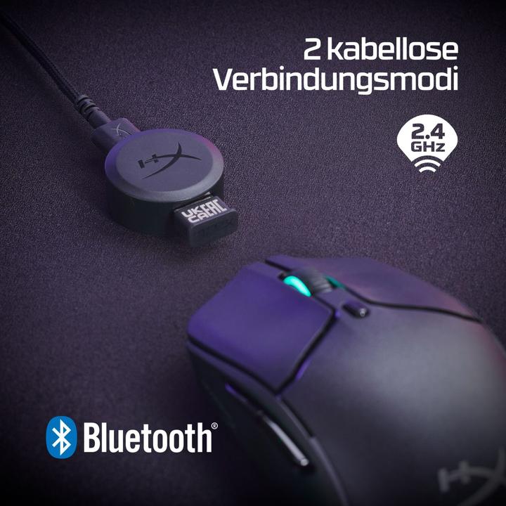 Immagine prodotto HyperX Pulsefire Haste 2 (Senza fili, Cablato)