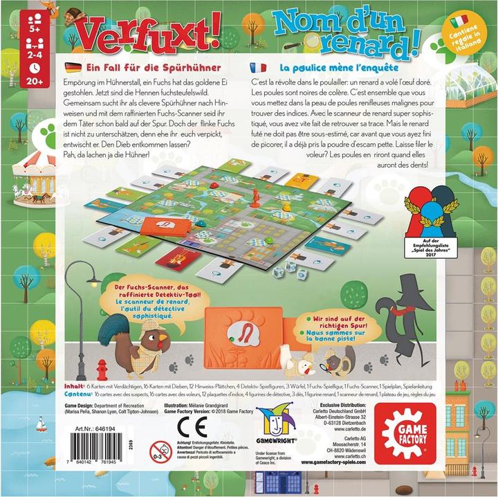 Image du produit Game Factory Mêlé (Allemand, Français, Italien)