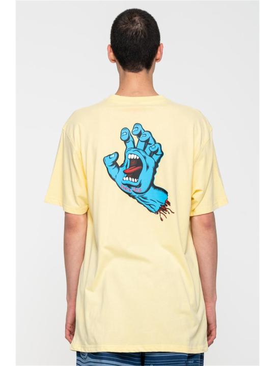 Actual product image Santa Cruz Screaming Hand Chest T-Shirt (M)