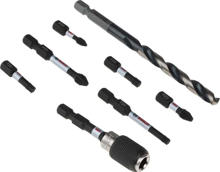 Produktbild Bosch Professional Zubehör 35-tlg. Impact Control HSS-Bohrer- und Schrauberbit-Set (6 mm, 7 mm, 5 mm, 3/8", 10mm, 8 mm, 3/4", 1/4", 2 mm, 1/2", 4 mm)