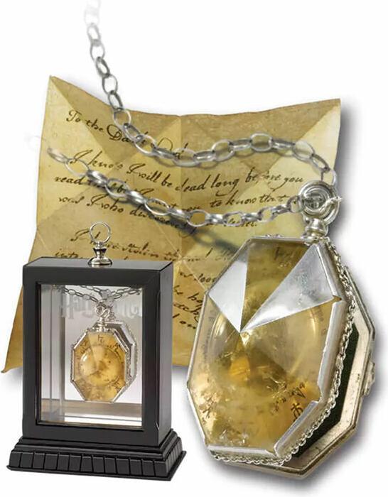 Actual product image Noble Collection Harry Potter Replica Slytherin Locket