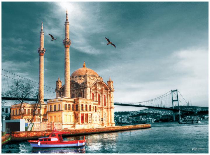 Immagine prodotto Anatolian 3171 Puzzle 1000 pezzi. Moschea di Ortakoy (Nostalgia) (1000 pezzi)
