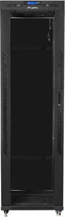 Produktbild Lanberg Free Standing Rack 19 Zoll Schrank 42U 600x800 Glastür LCD Flat Black (42 HE, 19 Zoll Rack)