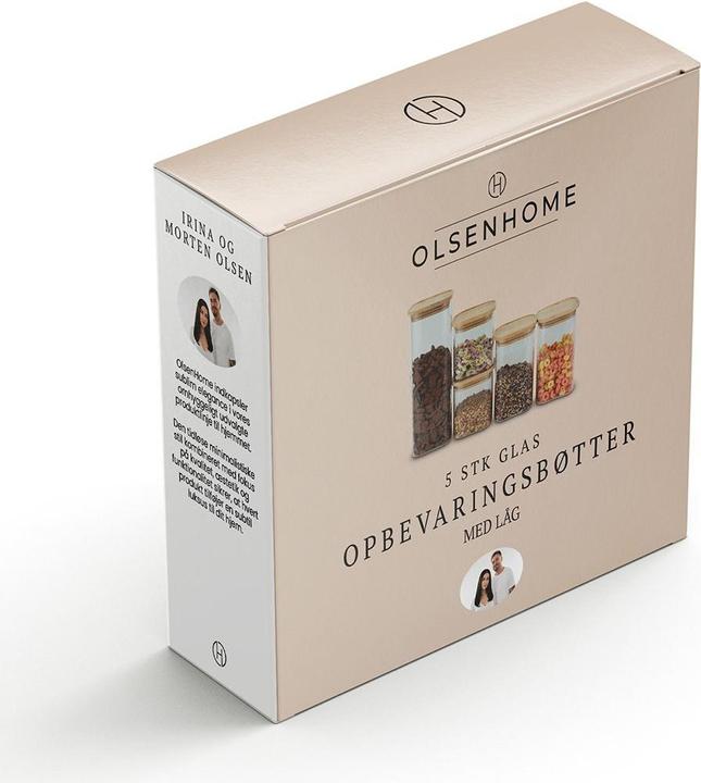 Produktbild Olsen Home Glass Storage Bins