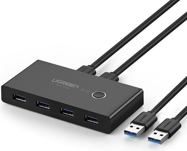 Immagine prodotto Ugreen Scatola per interruttori di condivisione 30768B, USB 3.0