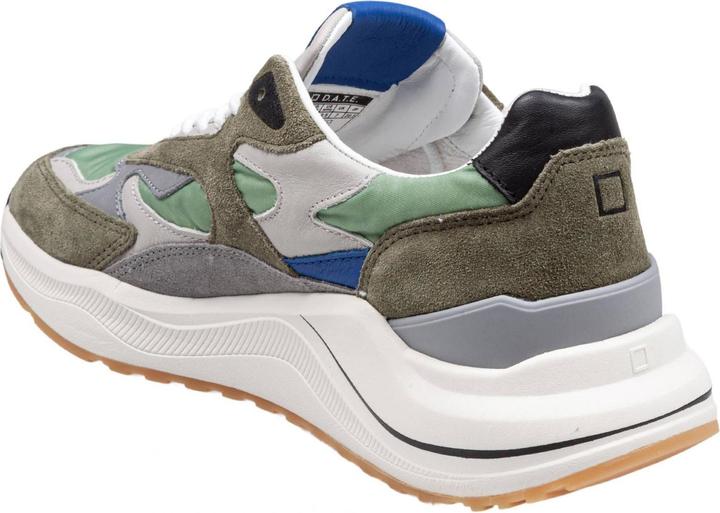 Produktbild D.a.t.e. D.a.t.e fuga multicolor fabric and suede sneakers (41)
