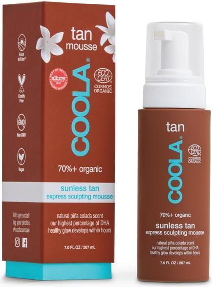 Actual product image Coola Suncare Sunless Tan Sculpting Mousse (Self tanning foam, 207 ml)