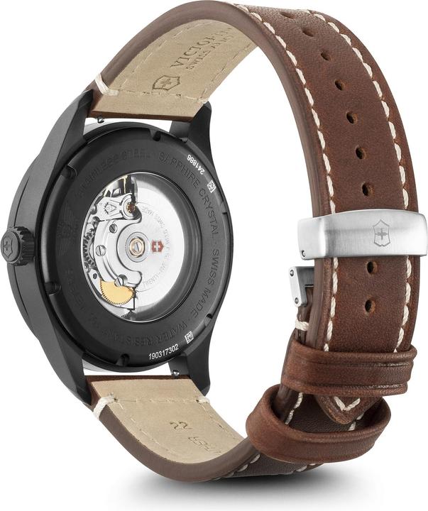 Actual product image Victorinox Airboss Mechanical (Analogue wristwatch, Pilot watch, Swiss made, 42 mm)
