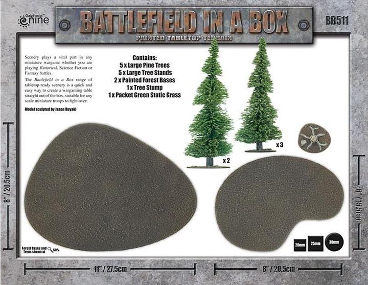 Image du produit Gale Force Nine Large Pine Wood (x1) - 30mm