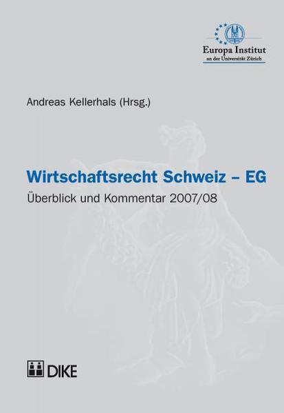 Image du produit DiKE Wirtschaftsrecht Schweiz-EG (Allemand, Andreas Kellerhals, 2008)