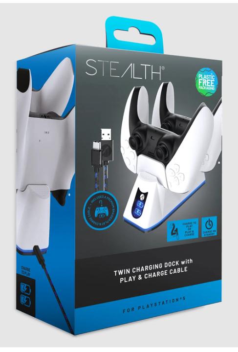 Produktbild Stealth Twin Charging Dock + Play & Charge Cable (PS5)