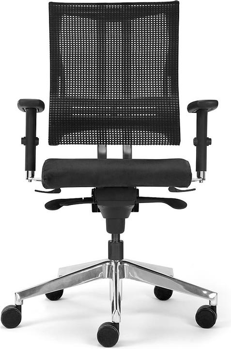 Actual product image Nowy Styl Office chair NET MOTION, synchronous mechanism, with armrests, test winner Stiftung Warentest 2017