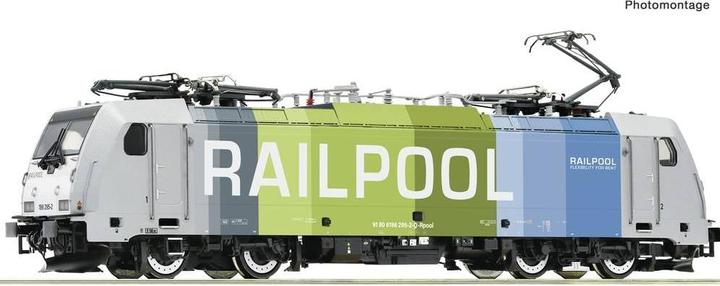 Actual product image Roco 7500011 H0 Electric locomotive 186 295-2 from Railpool (Track VI)