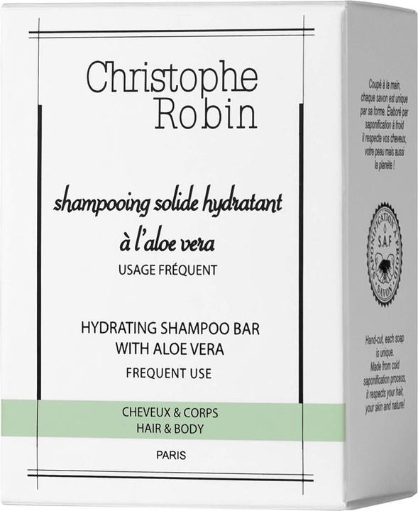 Actual product image Christophe Robin Hydrating shampoo bar (100 ml, Solid shampoo)