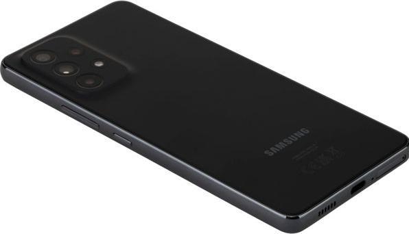 Actual product image Samsung Galaxy A53 5G (128 GB, Awesome Black, 6.50", Hybrid Dual SIM, 64 Mpx, 5G)