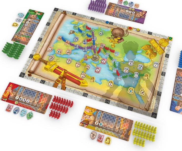 Produktbild Asmodée HGGD0001 - Cäsars Imperium - Brettspiel, für 2-5 Spieler ab 10 Jahren (DE-Ausgabe) (Deutsch)