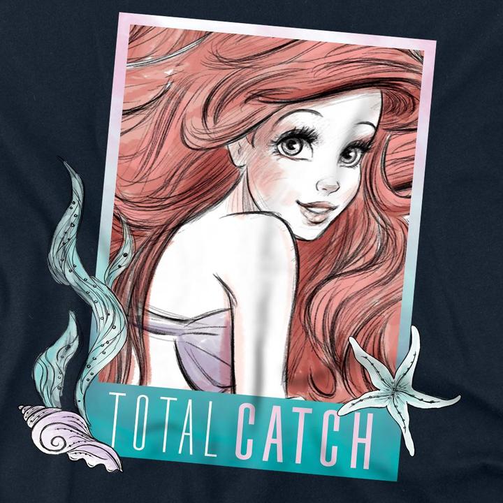Immagine prodotto The Little Mermaid Total Catch Maglietta Ariel Adulto Unisex (XL)