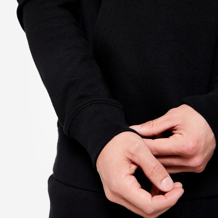 Produktbild Domyos Hoodie Herren warm Baumwollgewebe - schwarz (S)