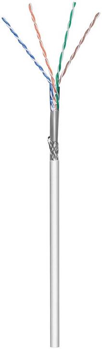 Actual product image Goobay Network cable CAT 5e SF/UTP 4 (SF/UTP, CAT5e, 100 m)