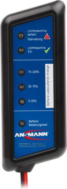 Actual product image Ansmann Power Check multifunction tester