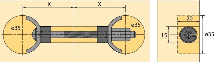 Produktbild Hettich Avb 5 (50 Stk.)