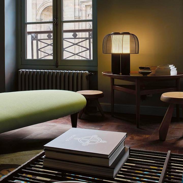 Image du produit DCW éditions Yasuke Lampe de table Black (1300 lm)
