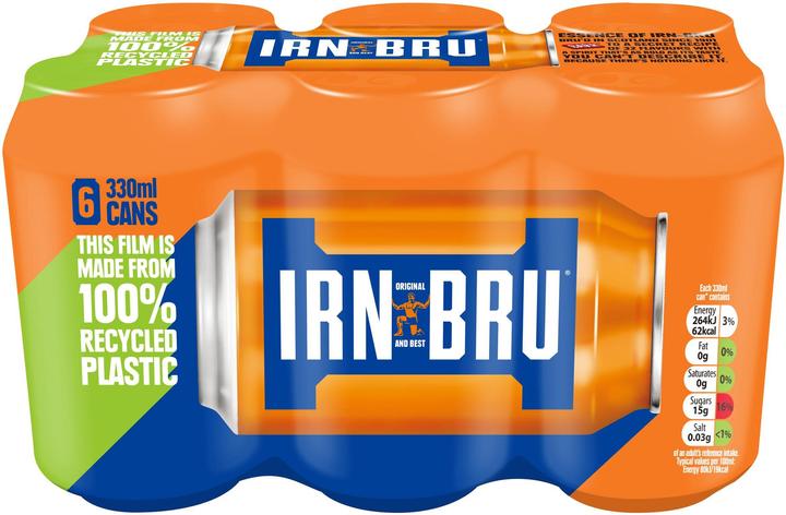 Produktbild Irn bru Soft Drink (6 x 33 cl)